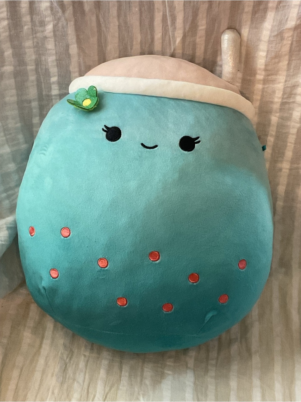 Squishmallow Jakarria the Blue Boba Tea Drink PLUSH TOY 14”